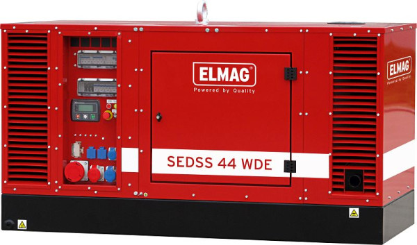 Generatore di corrente ELMAG SEDSS 14WDE, con motore KUBOTA D1703M (insonorizzato), 53475