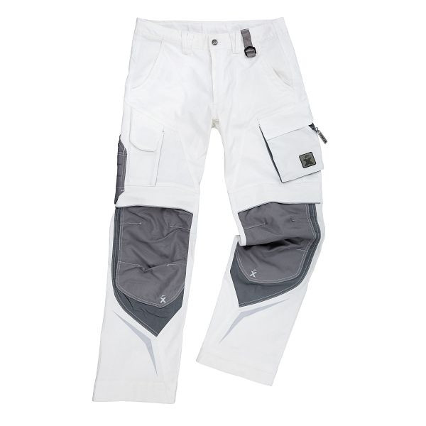 Excess pantaloni stretch Attivo Pro bianco-grigio, dimensioni: 48, 516-2-41-3-WG-48