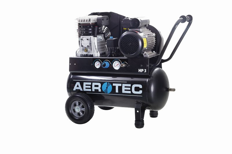 Compressore AEROTEC ad aria compressa mobile Compressore a pistoni lubrificato ad olio, 2013210