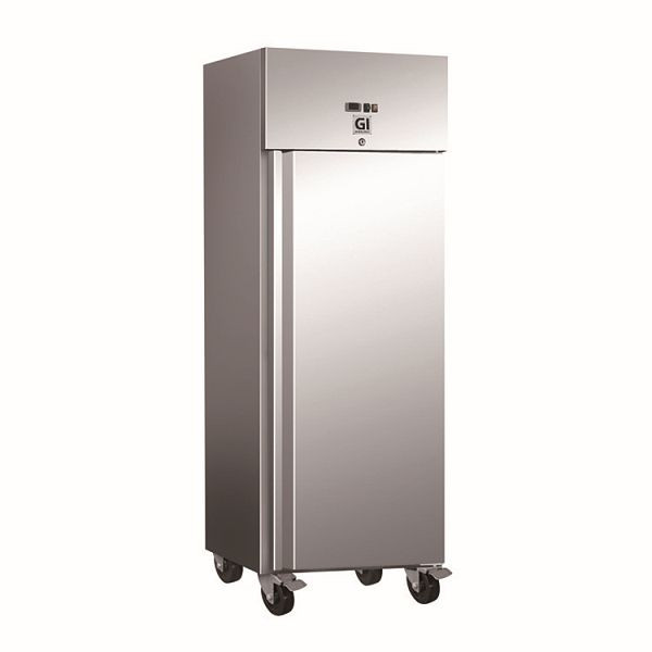 Congelatore Gastro-Inox inox 600 litri, raffreddamento a convezione, capacità netta 537 litri, 201.013