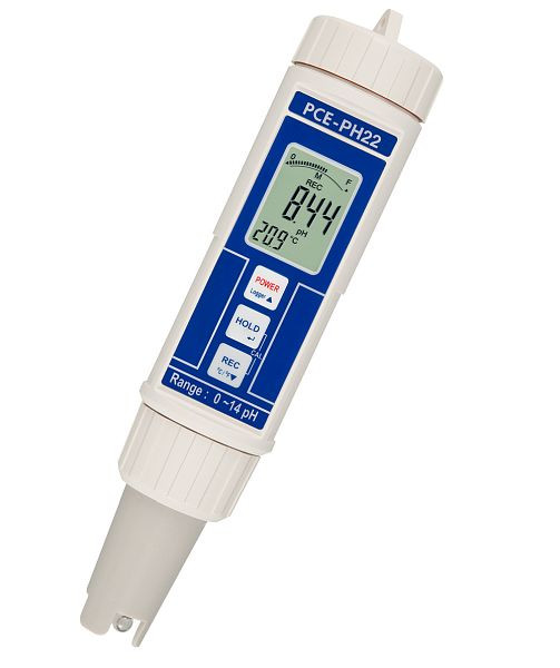 Dispositivo di analisi dell'acqua PCE Instruments per la registrazione del valore pH e della temperatura, PCE-PH 22