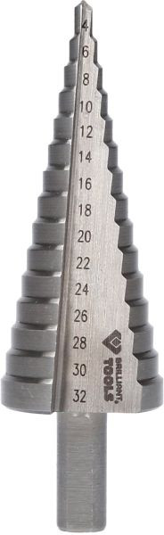 Punta a gradino Brilliant Tools, Ø 4 - 32 mm, BT101928