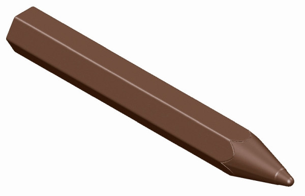 Stampo per cioccolato Schneider - matita, 275 x 135 x 24 mm - stampo doppio / 117 x 15 x 6,5 mm, 2 x 9,5 g, 2 x 5 pezzi, 421622