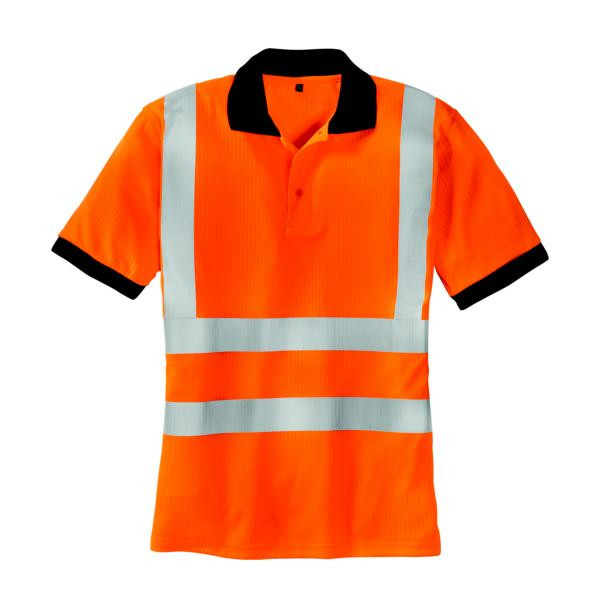 Polo teXXor alta visibilità SYLT, taglia: L, colore: arancione brillante, confezione da 20, 7029-L