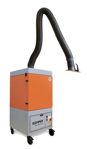 Sistema di aspirazione ELMAG, mobile, Filter Master XL - Ø150mm/4m, braccio di aspirazione con design a tubo, testato IFA/BGIA, con filtro a cartuccia, 57637