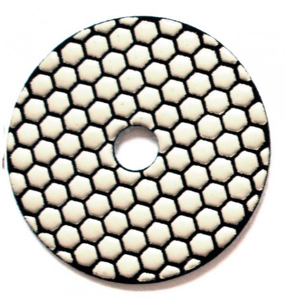 Tampone per levigatura e lucidatura con velcro diamantato TECMIX, BUFF, Ø100mm, 17665
