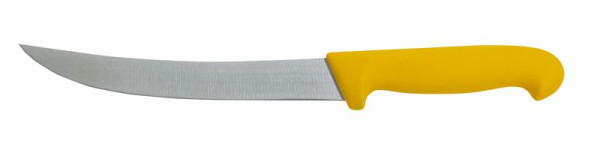Coltello da taglio Schneider, lunghezza lama 250 mm, manico giallo, 268325