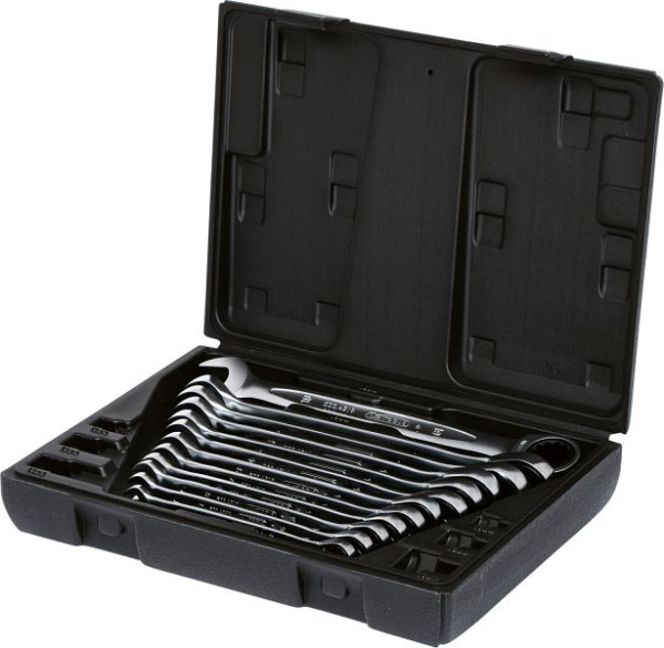 Set di chiavi combinate a cricchetto KS Tools GEARplus, 12 pezzi, 503.4265