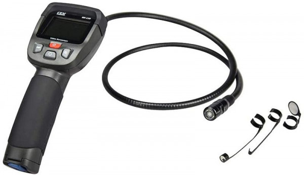 Endoscopio digitale CEM, endoscopio con videocamera per ispezione video, CEM BS-128