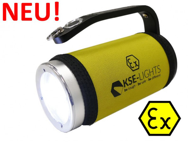 KSE-LIGHTS Lampada portatile a LED con 3 LED CREE ad alta potenza, protezione antideflagrante, HL-1000-EX
