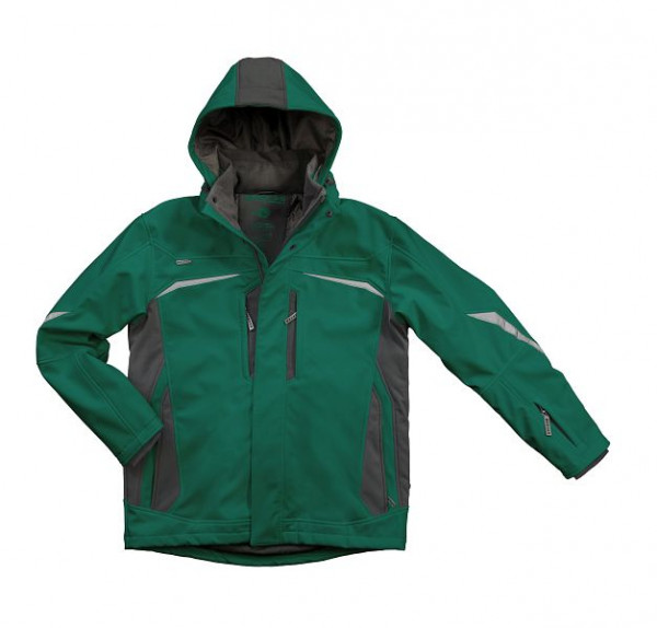 Excess giacca invernale softshell verde-grigia, taglia: XS, 318-2-41-1-GNG-XS
