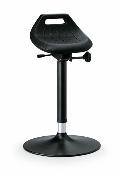 bimos industrial standing aid, sedile in PU, base a disco, altezza del sedile 650-850 mm, 9454-2000