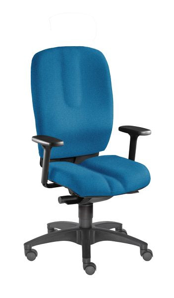 SITWELL MISTER Office, blu, sedia da ufficio senza braccioli, SY-88.100-M-90-106-00-44-10