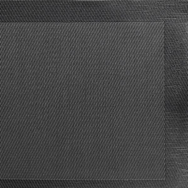 Tovaglietta APS, 45 x 33 cm, PVC, nastro sottile, colore: FRAMES nero, confezione da 6, 60541
