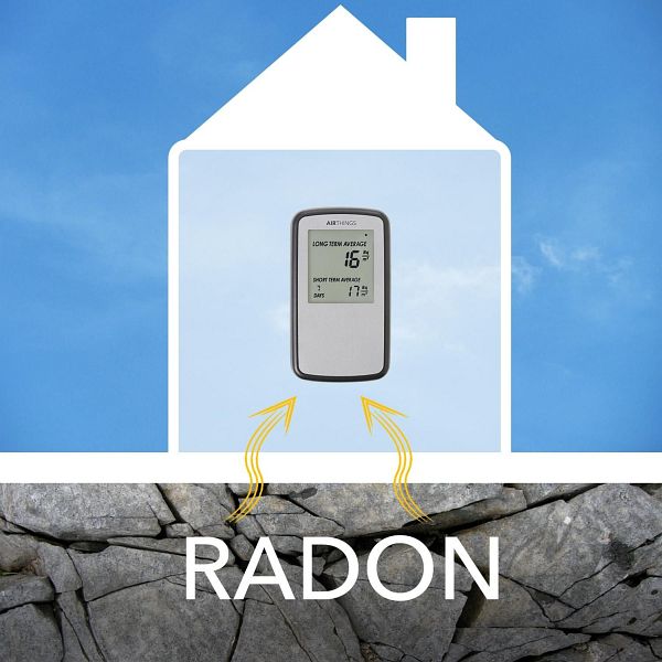 Rilevatore/misuratore digitale di radon Airthings Home con display e  monitor della qualità dell'aria 5401260 favorevole acquista online: vasta  gamma di prezzi convenienti