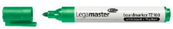 Legamaster TZ100 pennarello verde, PU: 10 pezzi, 7-110504
