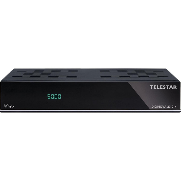 TELESTAR DIGINOVA 23 CI + ricevitore digitale per SAT, DVB-T2 e ricezione via cavo, 5310507