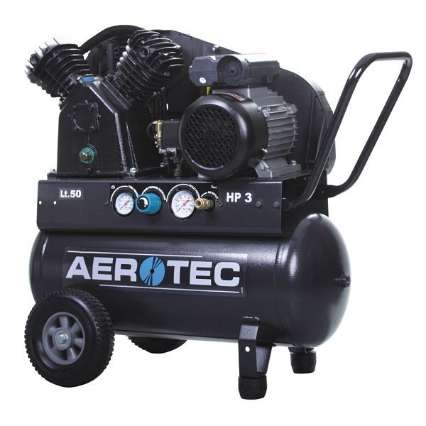 Compressore a pistoni ad aria compressa AEROTEC lubrificato a olio 400 volt, 450-50 CT 4 TECH, 2013270