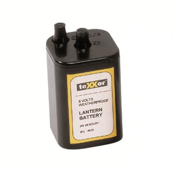 Batteria teXXor 6V 7AH IEC 4R25, pacco da 24, 3600