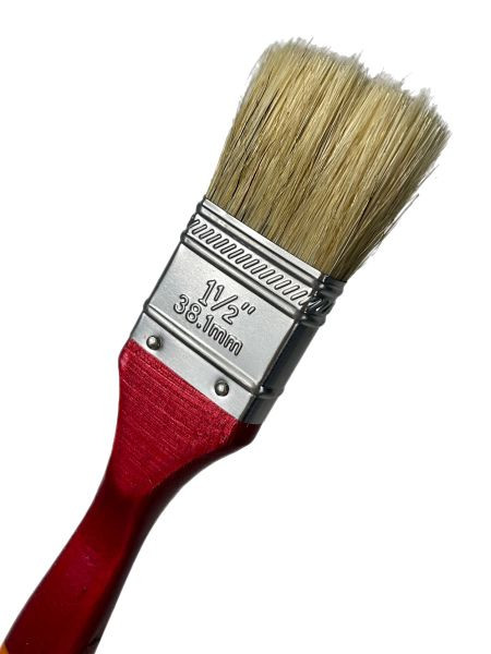 VaGo-Tools pennello per smalto pennello per smalto acrilico pennello piatto universale da 38 mm, confezione: 6 pezzi, 192-015-6_vx