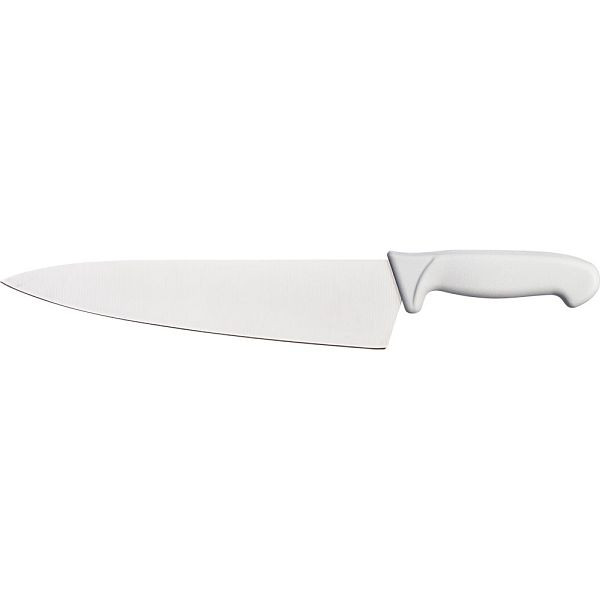 Coltello da cucina Stalgast Premium, HACCP, manico bianco, lama in acciaio inossidabile 26 cm, MS2415260