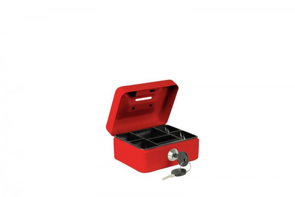 BURG-WÄCHTER cassa MONEY 5012 rosso, 2 x chiavi, AxLxP (esterno): 60 x 125 x 95 mm, rosso, 40090