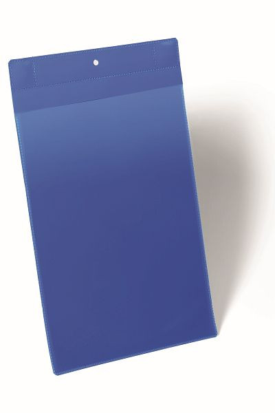 DURABLE tasca magnetica al neodimio A4 verticale, blu scuro, confezione da 10, 174707