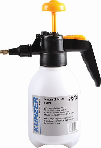 Flacone spray con pompa Kunzer da 1 litro, 7PSF02