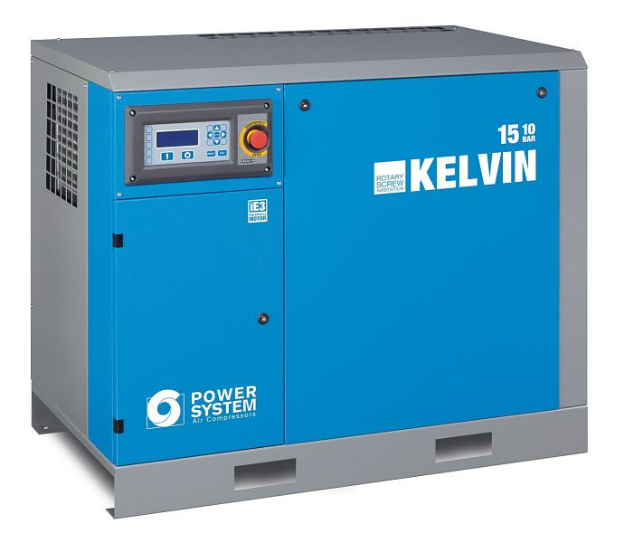 Industria dei compressori a vite POWERSYSTEM IND senza essiccatore, sistema di alimentazione KELVIN 11 - 8 bar, 20160108