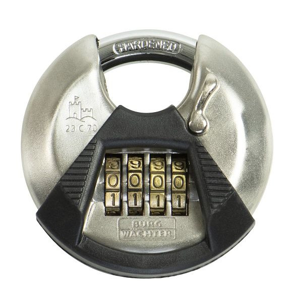 BURG-WÄCHTER serratura a combinazione 23 C 70 SB, AxLxP (esterna): 71 x 72 x 28 mm, conf: 5 pezzi, 39901