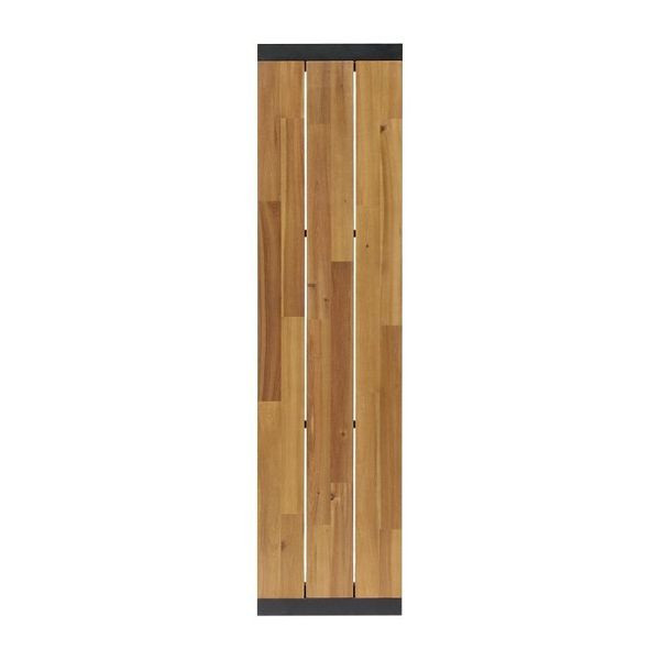 Panche Bolero in acciaio e legno di acacia in stile industriale 160cm, PU: 2 pezzi, DS158