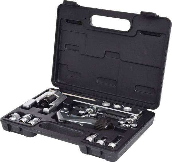 KS Tools Set di raccordi e manicotti per refrigerazione aria condizionata 1/8"-3/4", 10 pezzi, 122.1100