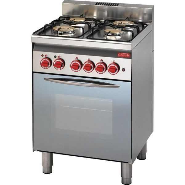 Cucina a gas Gastro M con forno combinato 60/60CFGE 15.8kW, GN012