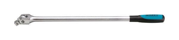 Manico snodato Hazet, squadrato solido 12,5 mm (1/2 pollice), con snodo - per l'uso in punti difficili da raggiungere e per evitare spigoli sporgenti, 914-18