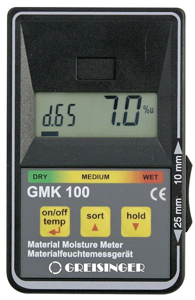 Greisinger GMK 100 misuratore dell'umidità del legno e dell'edilizia, 600105