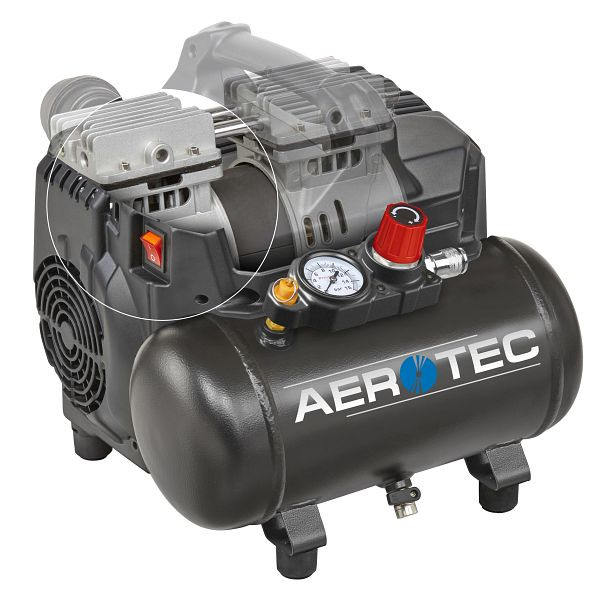 Compressore silenzioso AEROTEC SUPERSIL 6 oil-free - 230 V, 2010261
