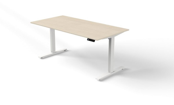 Kerkmann tavolo sit/stand L 1600 x P 800 mm, regolabile elettricamente in altezza da 720-1200 mm, Move 3, acero, 10380850