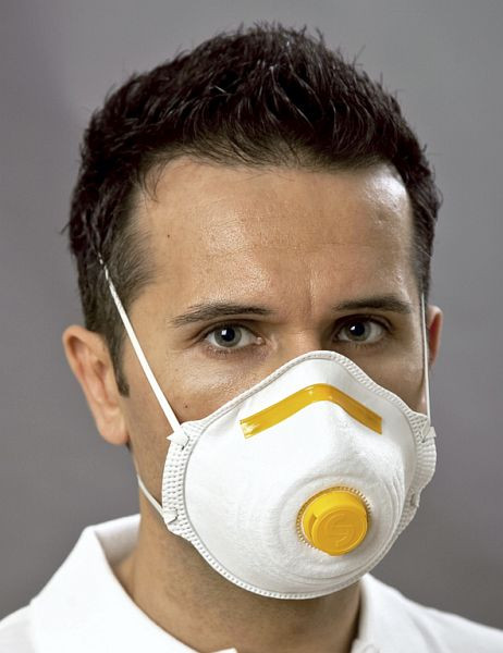 EKASTU Safety Maschera respiratoria di EKASTU Safety Mandil FFP1 / V, conf .: 12 pezzi, 411381