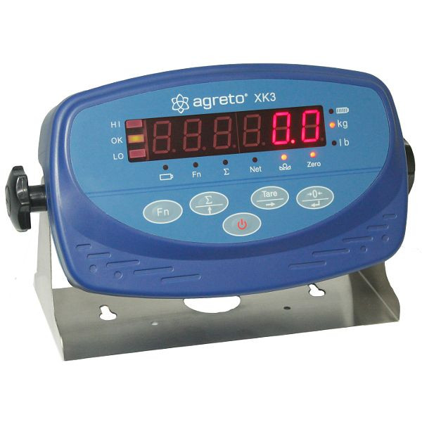 Indicatore di pesatura Agreto XK3, AGW02002