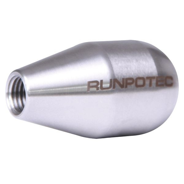 Lampadina iniziale Runpotec, diametro 30 mm in acciaio inossidabile - filettatura RUNPOTEC RTG 12 mm, 20404