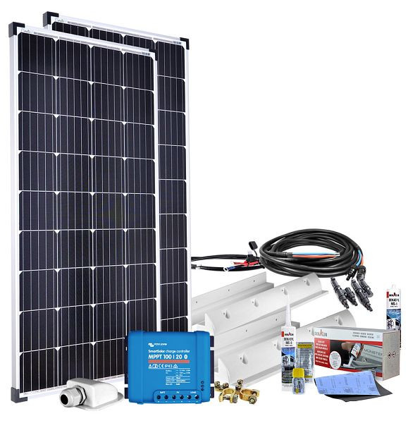Sistema solare per roulotte Offgridtec mPremium+ XL 300W 12V MPPT, 4-01-012410
