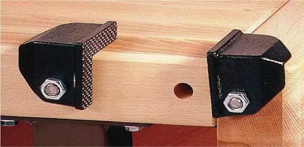 Ganasce plug-in ANKE; 1 paio, adatto per banco da lavoro universale; Serie modello 51 + 53; consente il bloccaggio orizzontale e verticale, 810.925