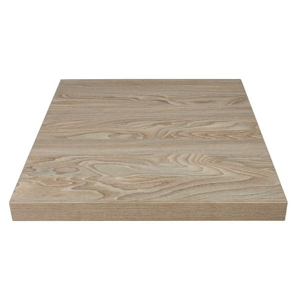 Bolero piano tavolo quadrato antico naturale 60cm, GR325