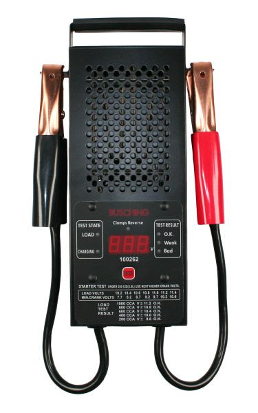Tester batteria Busching digitale "Automatico", 100A, 12V, 30-180 Ah, 100262