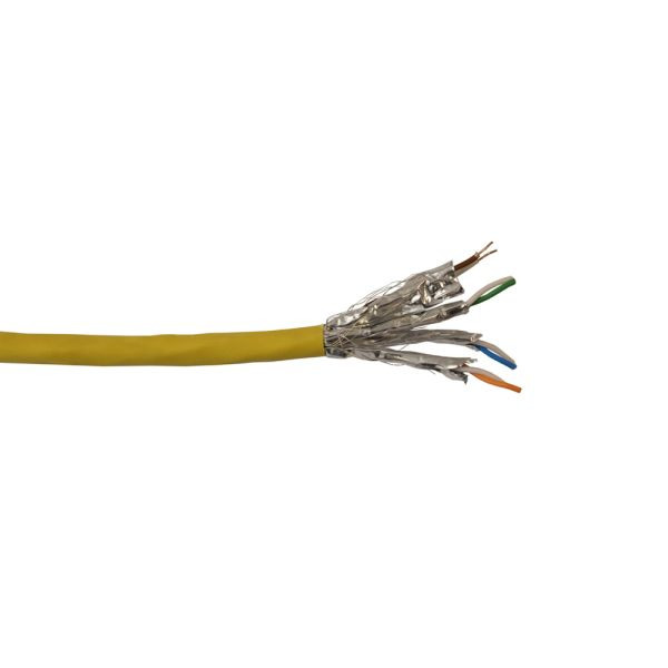 cavo dati connettività bda - cavo Ethernet - CAT 7 giallo - tamburo 305m, 39320483