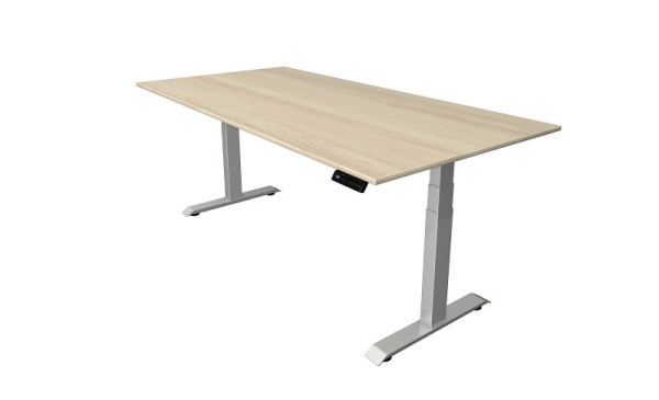 Tavolo sit-stand Kerkmann L 2000 x P 1000 mm, regolabile elettricamente in altezza da 640-1290 mm, acero, 10040950