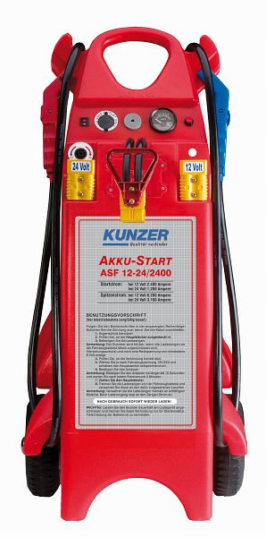 Batteria Kunzer avviamento mobile 12V 2400A, 24V 1200A, ASF 12-24/2400