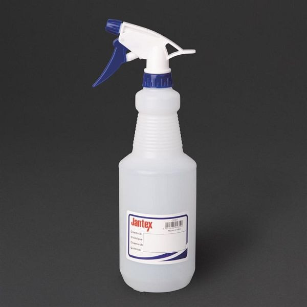Flacone spray Jantex con codice colore blu 750ml, CD817