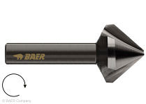 BAER HSSE-VAP svasatore a 90° 12,4 mm (M 6) - per acciaio inossidabile, 746124