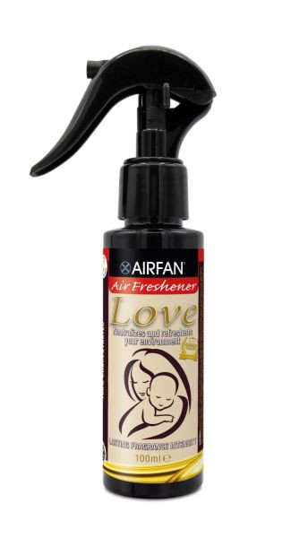 AIRFAN deodorante spray Love 100ml, PU: 15 flaconi, LO-14001